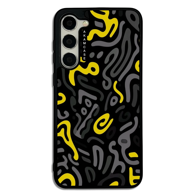 کاور آکام مدل AMC-WSGS23P-DOODLE4 مناسب برای گوشی موبایل سامسونگ Galaxy S23 Plus