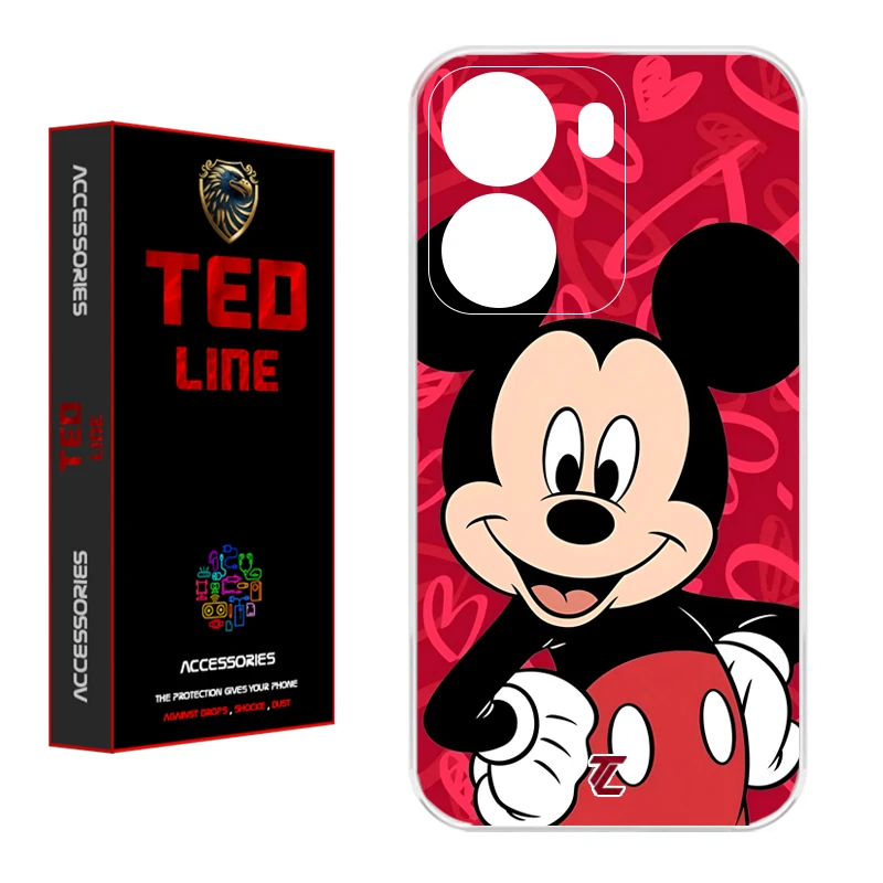 کاور تدلاین طرح میکی موس کد 1148 مناسب برای گوشی موبایل شیائومی Poco X7 Pro 5G