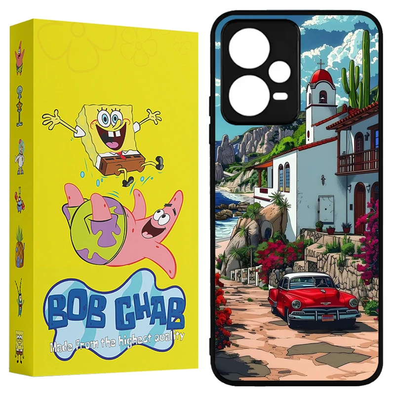 کاور باب قاب طرح ماشین مدل X5CHB مناسب برای گوشی موبایل شیائومی Poco X5 Pro 5G