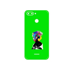 MAHOOT Collage of Women Portrait 3 Cover Sticker for Xiaomi Redmi 6