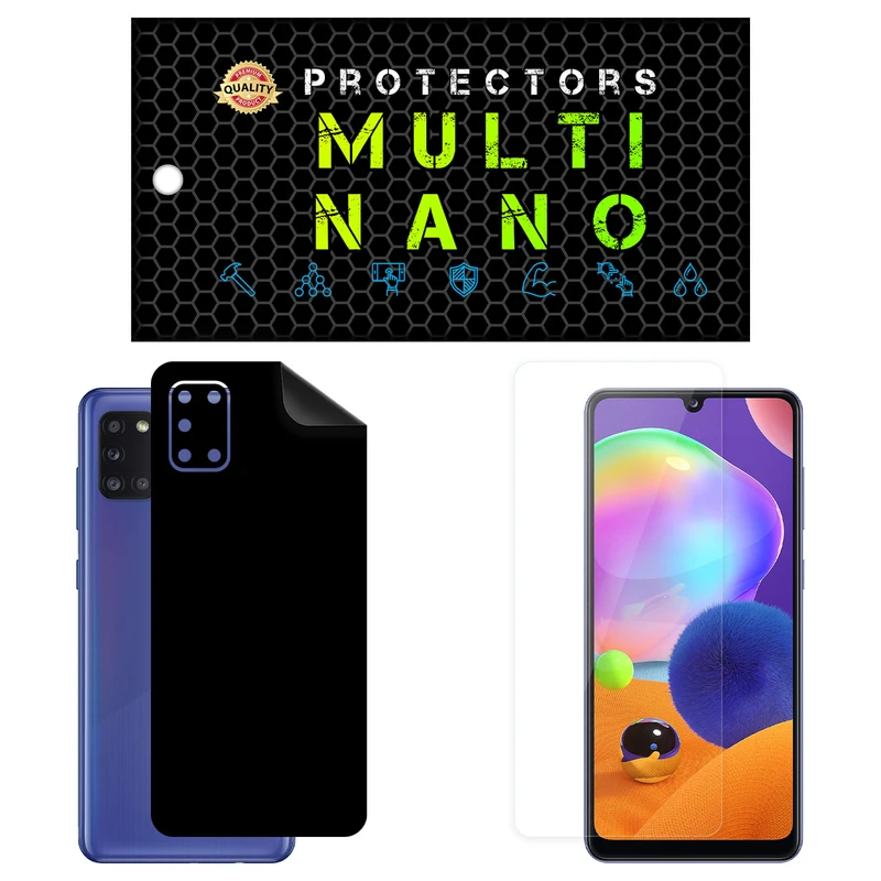 محافظ صفحه نمایش مولتی نانو مدل X-SFM مناسب برای گوشی موبایل سامسونگ Galaxy A31 به همراه برچسب پوششی