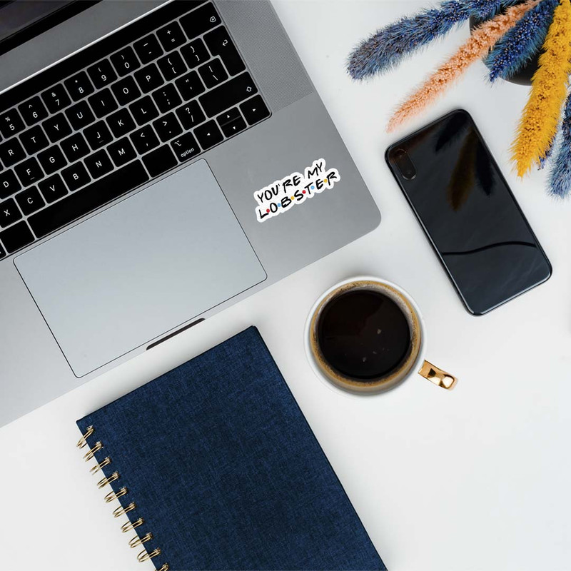 استیکر لپ تاپ طرح فرندز لابستر کد 1268