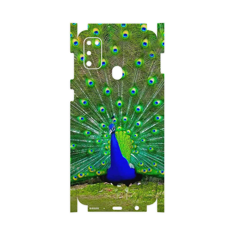 برچسب پوششی ماهوت مدل Peacock-FullSkin مناسب برای گوشی موبایل سامسونگ Galaxy M30s