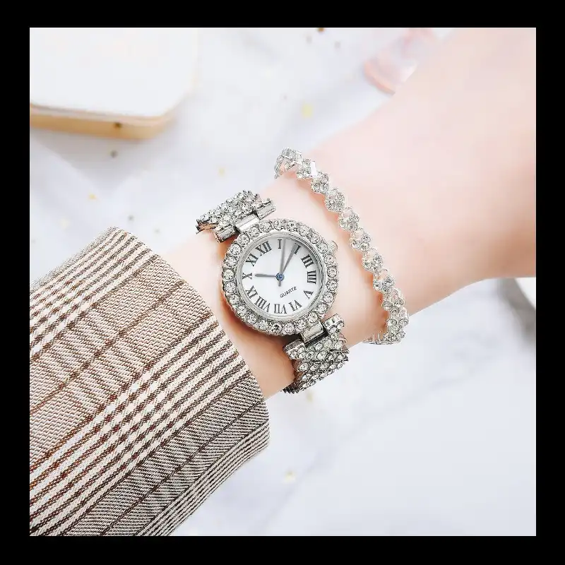 ساعت مچی عقربه ای زنانه مدل پرنسس کد n-diamond