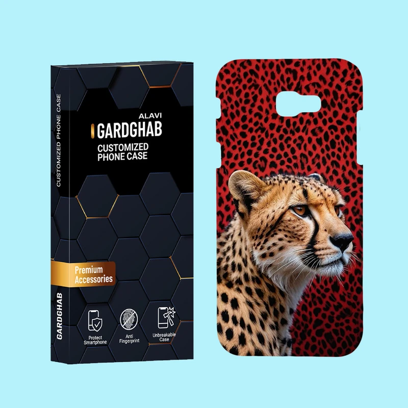 کاور گارد قاب علوی مدل حیوانات مناسب برای گوشی موبایل سامسونگ Galaxy A7 2017 / A720