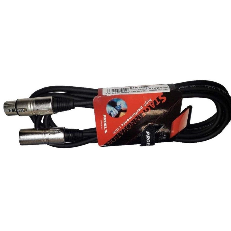 کابل کنان مادگی به کنان نری پروئل مدل STAGE280LU2 طول 2 متر