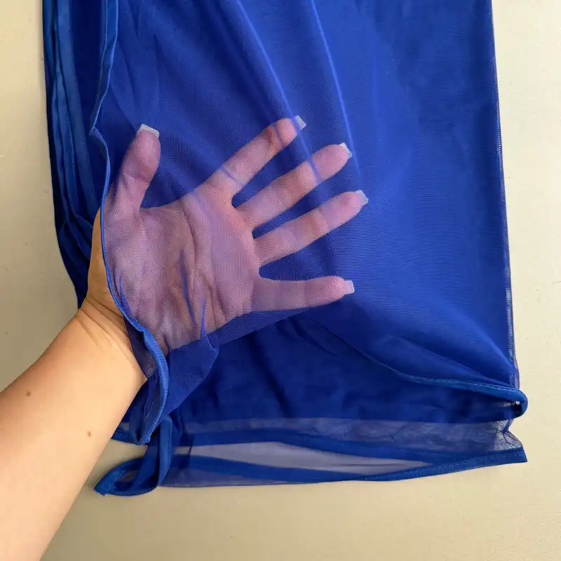 شال زنانه مدل توری ساده مزونی دور نوار دوز تابستانی کد 3