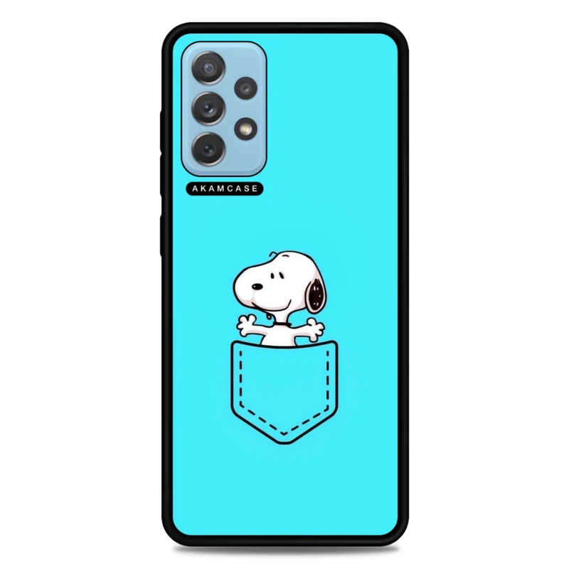 کاور آکام مدل AMCWSGA72-SNOOPY13 مناسب برای گوشی موبایل سامسونگ Galaxy A72