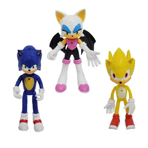 اکشن فیگور مدل سونیک کد 63546 مجموعه 3 عددی