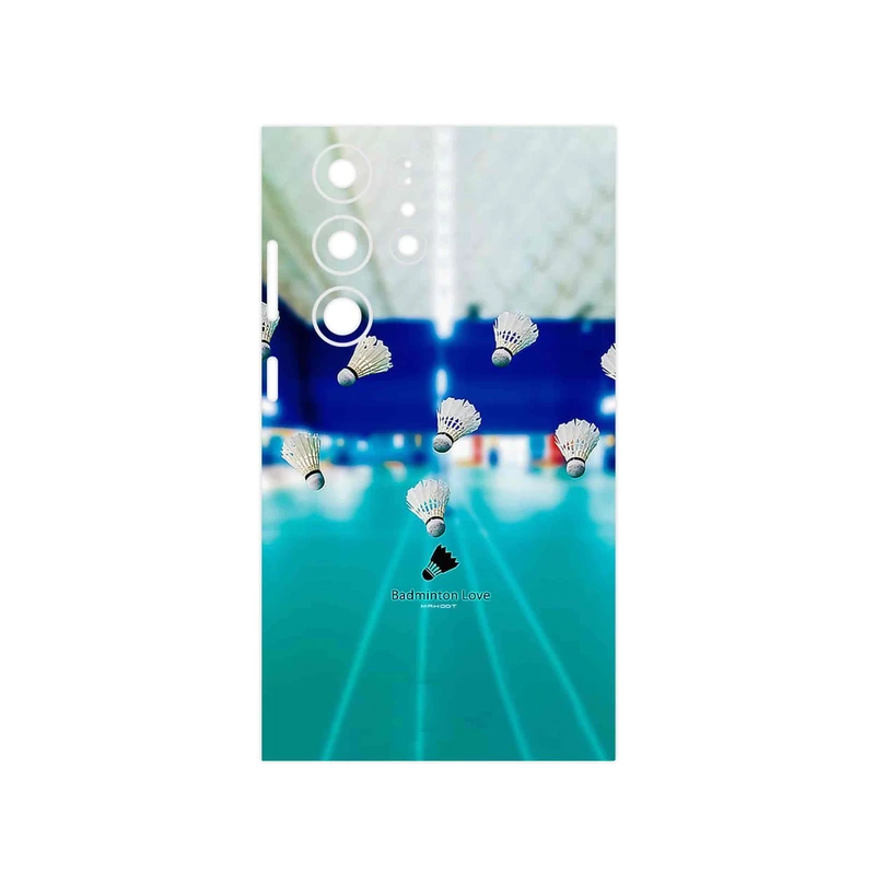 برچسب پوششی ماهوت مدل Badminton مناسب برای گوشی موبایل سامسونگ Galaxy S23 Ultra