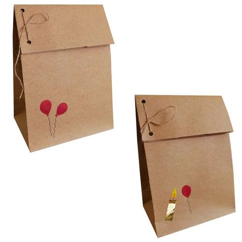 پاکت هدیه مدل تولد و شمع مجموعه 2 عددی