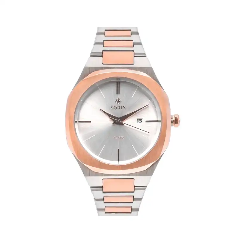 ست ساعت مچی عقربه ای  زنانه و مردانه سورین مدل GL1182B-ST06S