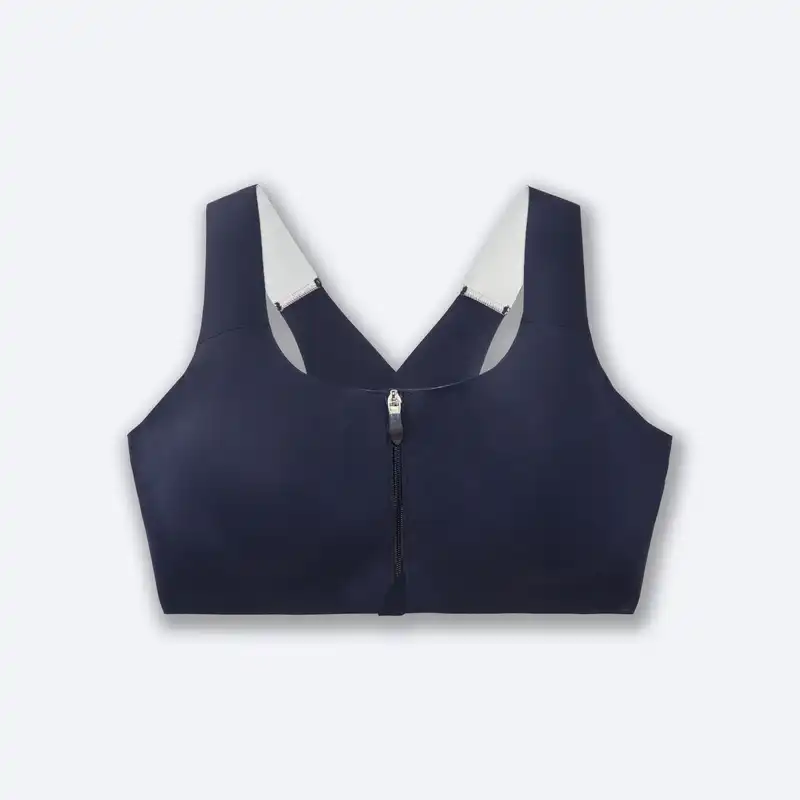 نیم تنه ورزشی زنانه بروکس مدل dare zip run 350075451