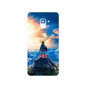 MAHOOT Legend of Zelda Game Series Cover Sticker for Samsung Galaxy A8 Plus 2018