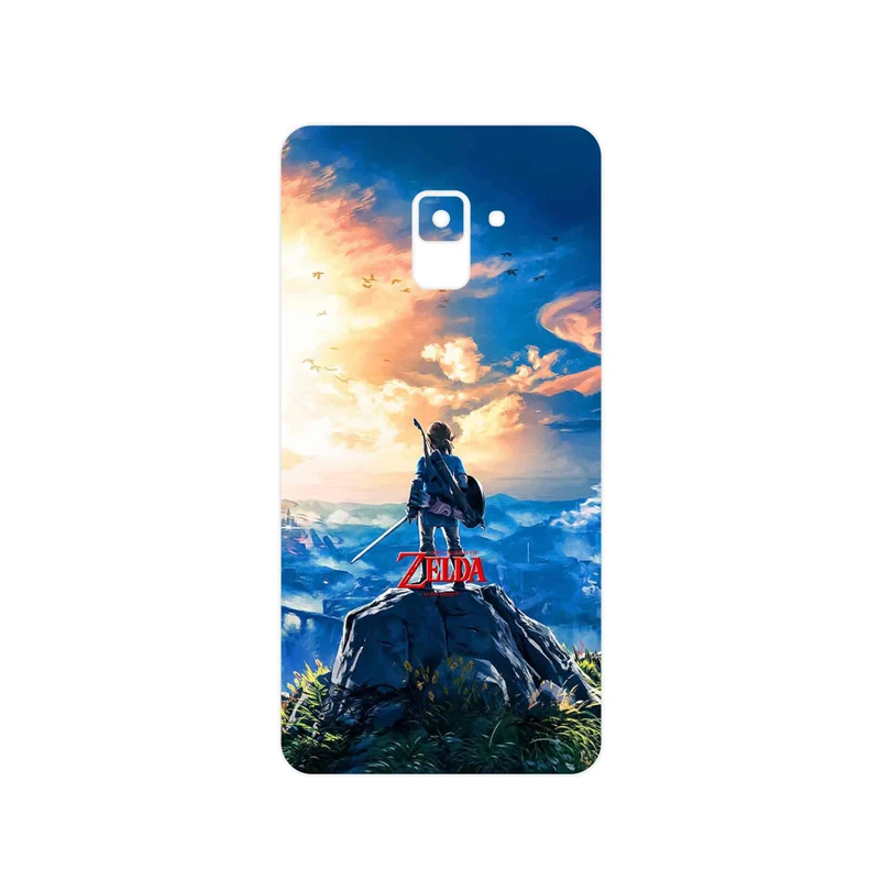 برچسب پوششی ماهوت مدل Legend of Zelda Game Series مناسب برای گوشی موبایل سامسونگ Galaxy A8 Plus 2018