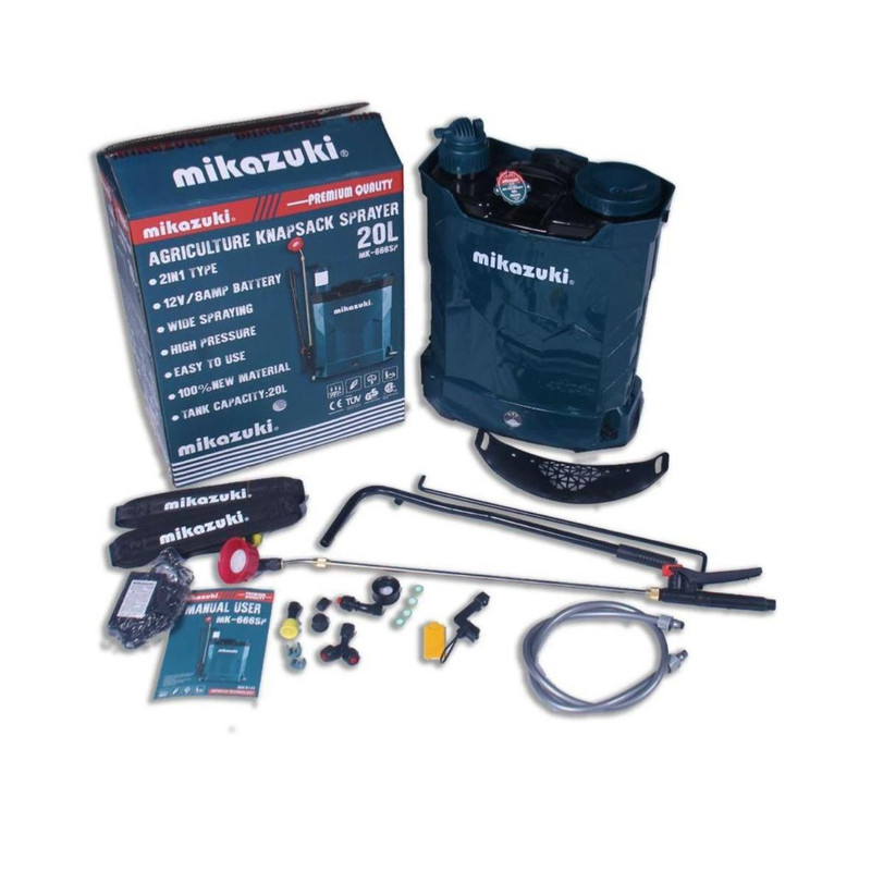 سمپاش شارژی میکازاکی مدل MIK-20L گنجایش 20 لیتر