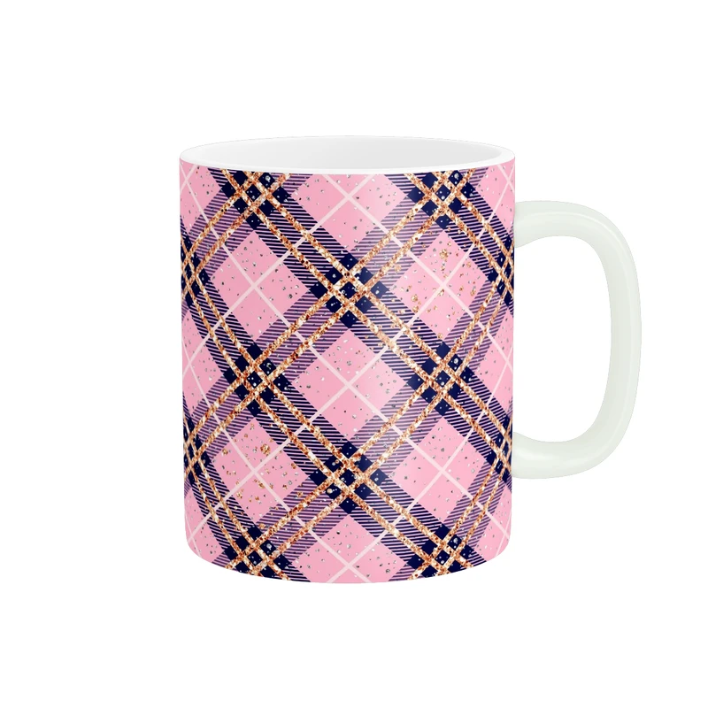 ماگ پاد آفرین طرح حرف چهار خونه کد 1504