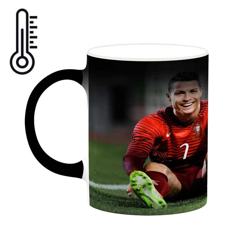 ماگ حرارتی کاکتی طرح Ronaldo رونالدو مدل mgh43195