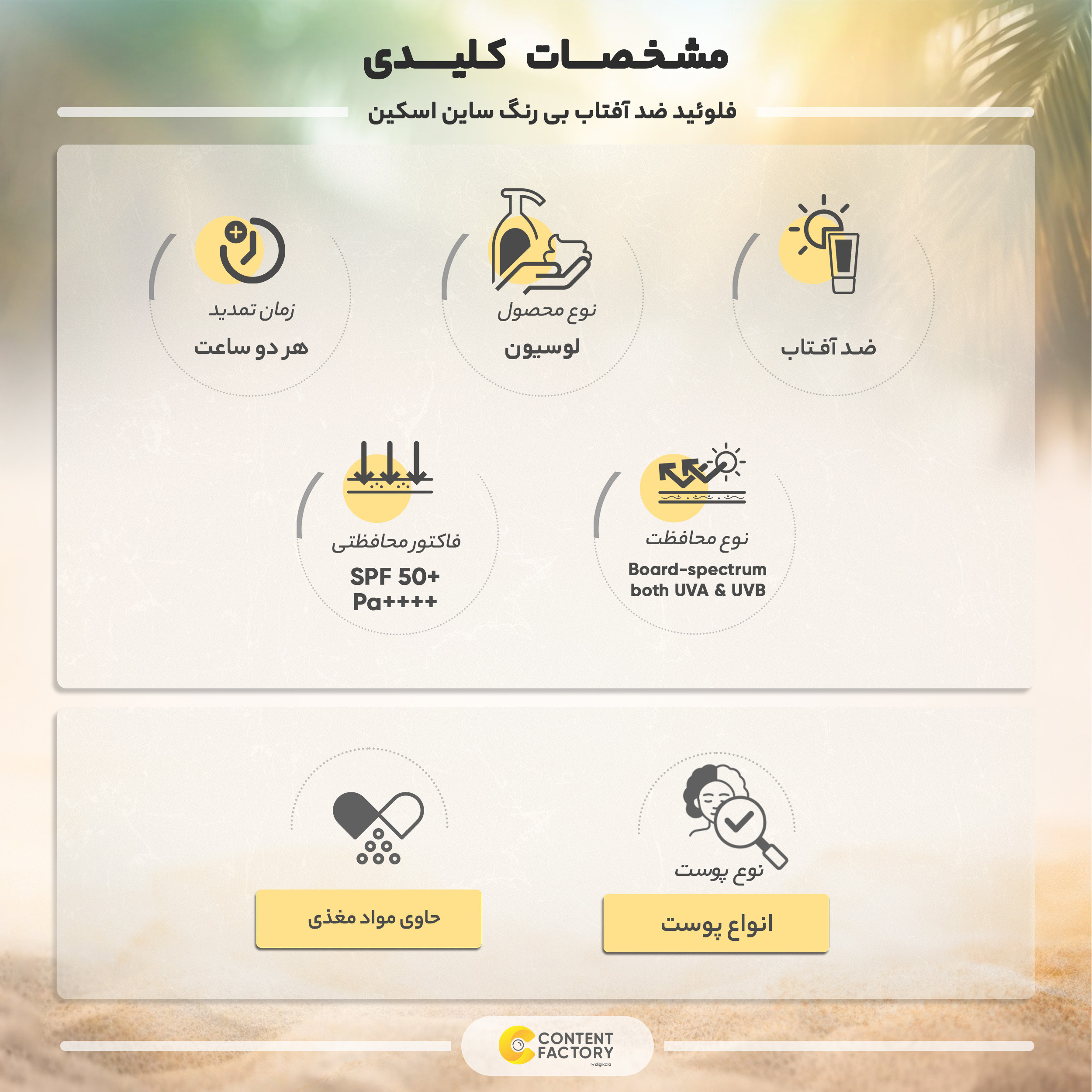 فلوئید ضد آفتاب بی رنگ ساین اسکین SPF50 سری Invisible مناسب انواع پوست حجم 50 میلی لیتر