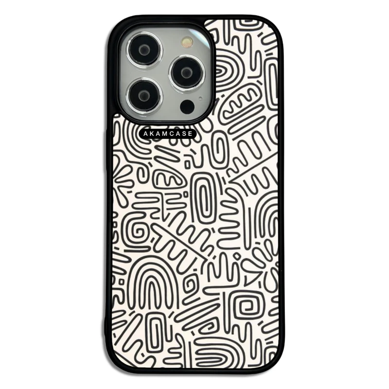 کاور آکام مدل AMC-WA14PRO-DOODLE10 مناسب برای گوشی موبایل اپل iPhone 14 Pro