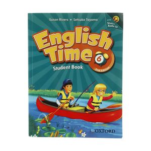 کتاب English Time 6اثر Susan River & Setsoko Toyama انتشارات اکسفورد