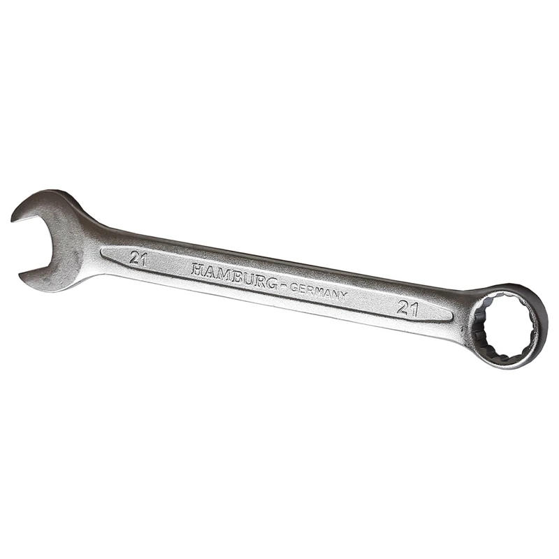 آچار یکسر تخت و یکسر رینگی هامبورگ مدل AT - 21 سایز 21 میلی متر