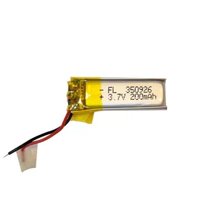 باتری لیتیومی مدل FL-350926 ظرفیت 200 میلی آمپر ساعت