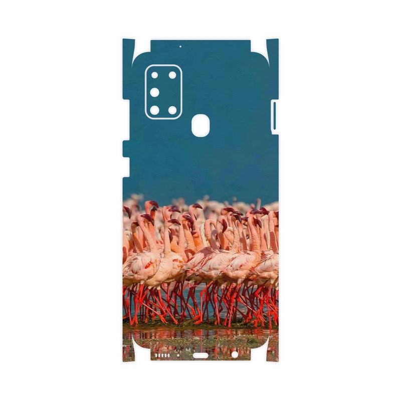 برچسب پوششی ماهوت مدل Flamingo-FullSkin مناسب برای گوشی موبایل سامسونگ Galaxy A21s