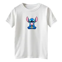 تی شرت آستین کوتاه بچگانه مدل استیچ کد 02