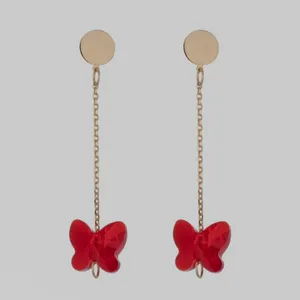 گوشواره طلا 18 عیار زنانه الن نار مدل ELME0859