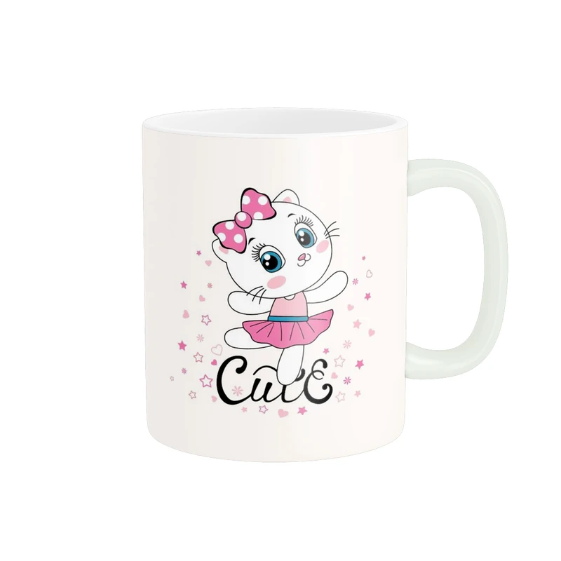 ماگ پاد آفرین طرح گربه کد 5086