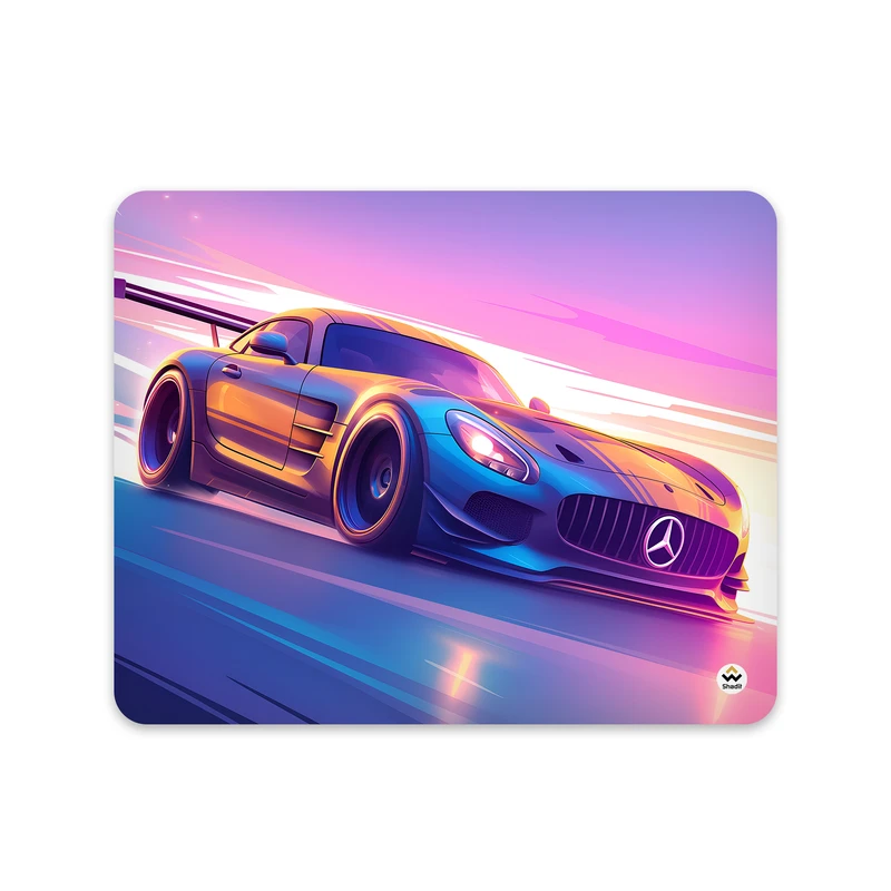 ماوس پد شادیت مدل ماشین کد817 سایز 24*19 سانتی متر