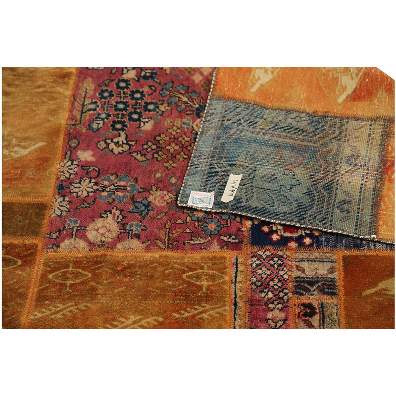 کلاژ فرش دستبافت دو متری فرش هریس کد 101769 کلاژ فرش دستبافت دو متری فرش هریس کد 101769