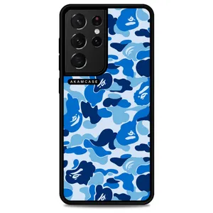AKAM AMC-WSGS21U-BLUE-26 Cover For Samsung Galaxy S21 Ultra