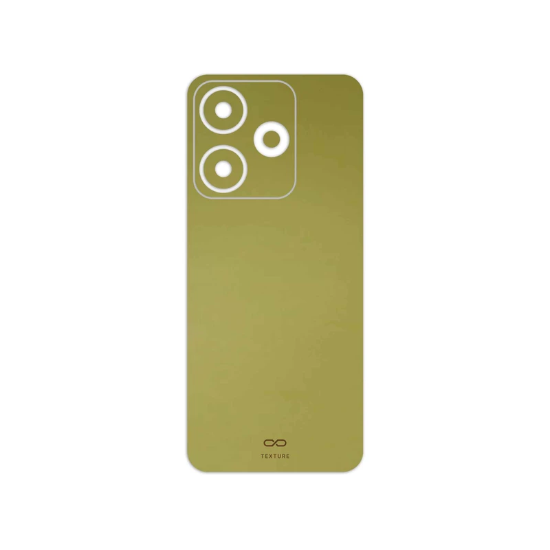 برچسب پوششی ماهوت مدل Matte-Gold مناسب برای گوشی موبایل شیائومی Redmi 13x