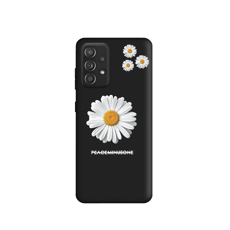 کاور طرح گل بابونه کد FF350 مناسب برای گوشی موبایل سامسونگ Galaxy A52