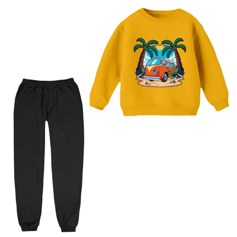 ست سویشرت و شلوار راحتی بچگانه مدل فولوکس