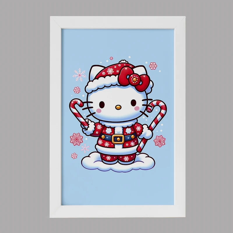 تابلو خندالو مدل هلو کیتی (Hello Kitty) کد F8100