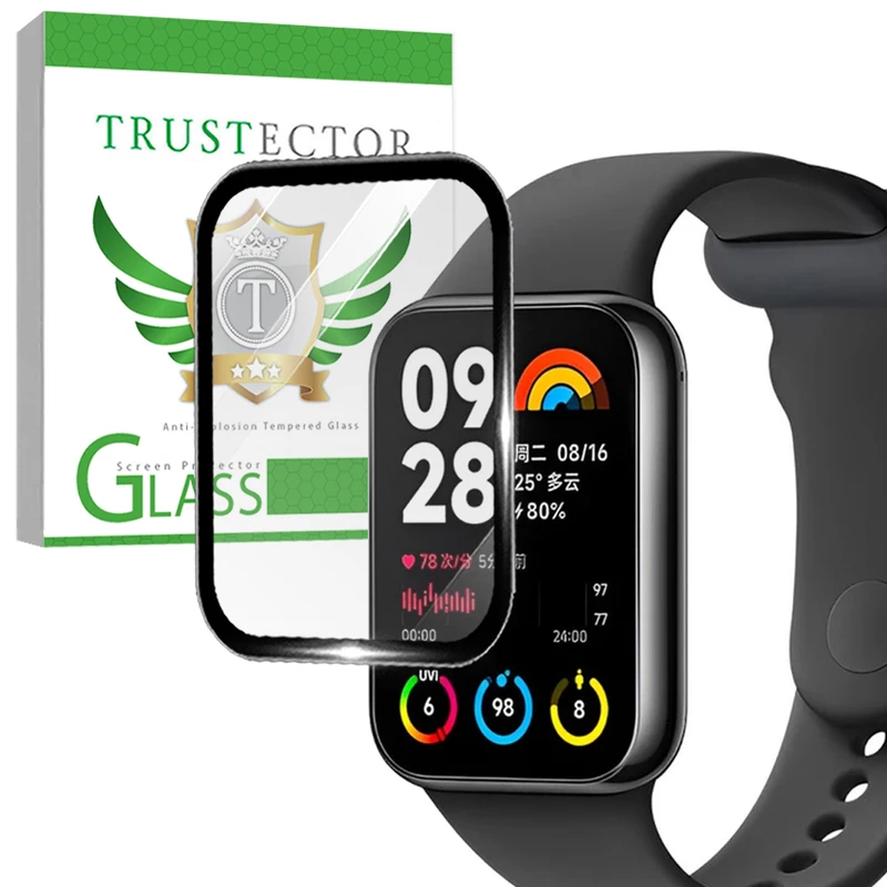 محافظ صفحه نمایش تراستکتور مدل TWPM مناسب برای ساعت هوشمند شیائومی Mi band 8 Pro