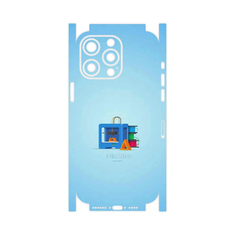 برچسب پوششی ماهوت مدل 3D Printer-FullSkin مناسب برای گوشی موبایل اپل iPhone 15 Pro Max