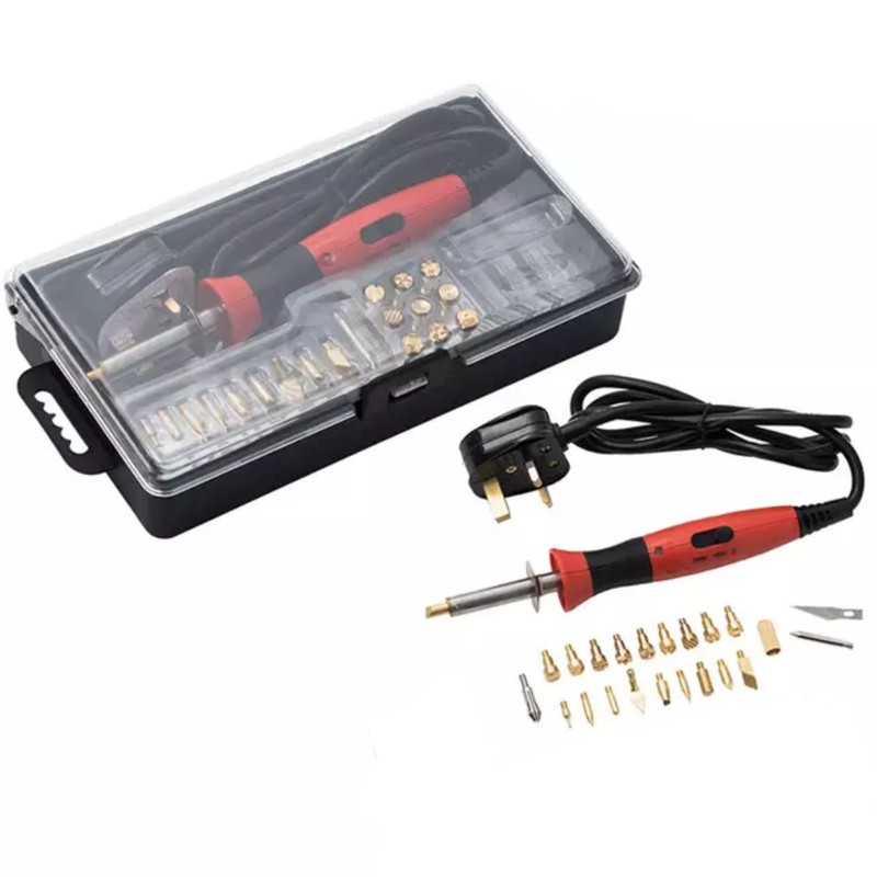 مجموعه 22 عددی هویه سوخته نگاری چرم مدل 20_5 مجموعه 22 عددی هویه سوخته نگاری چرم مدل 20_5