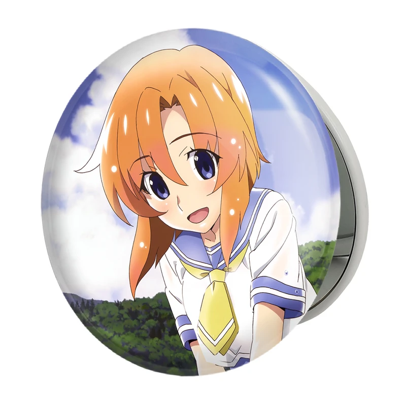 آینه جیبی خندالو طرح رنا انیمه هیگوراشی وقتی اشک می ریزد مدل تاشو کد 18152 