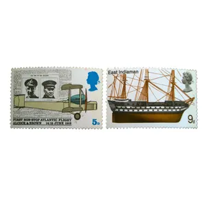 تمبر یادگاری طرح کشتی کد sp-464 مجموعه 2 عددی