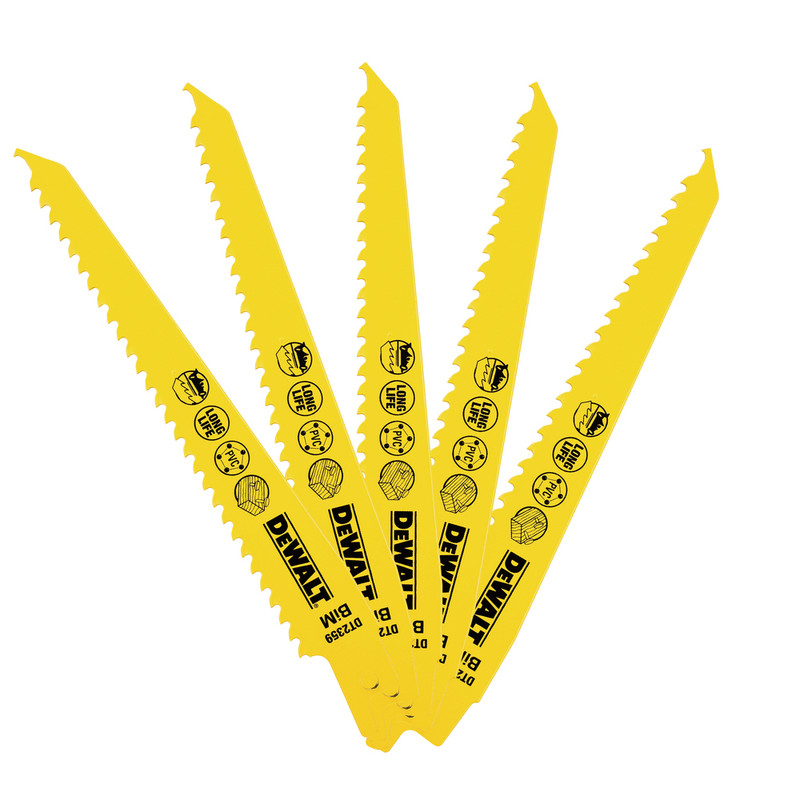 مجموعه 5 عددی تیغه اره افقی بر دیوالت مدل DT2359