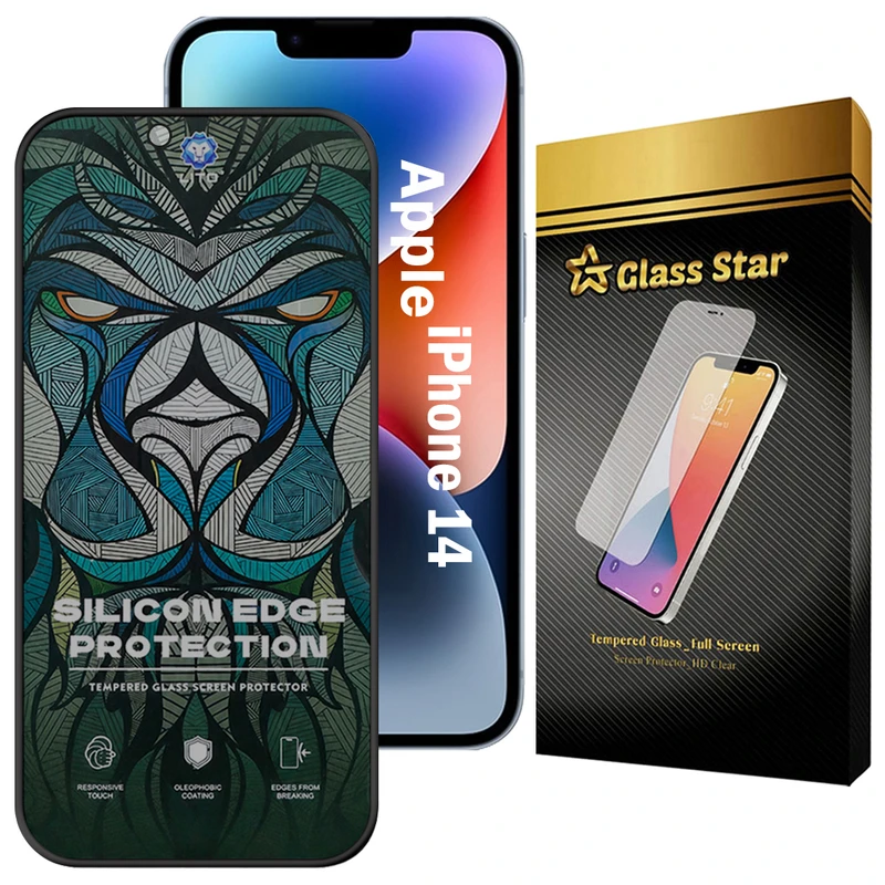 محافظ صفحه نمایش گلس استار مدل LITOSILPG مناسب برای گوشی موبایل اپل iPhone 14