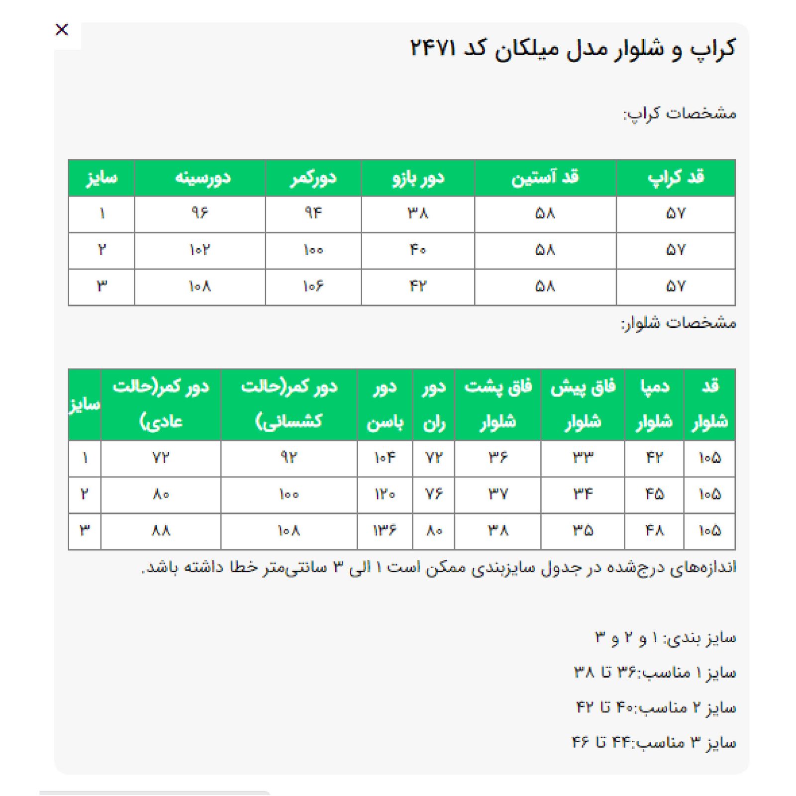 ست کت و شلوار رسمی زنانه السانا مدل میلکان کد 2471 -  - 2