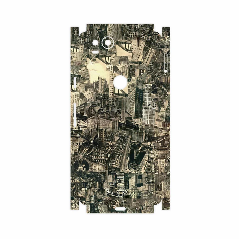 برچسب پوششی ماهوت مدل Collage of Skyscraper-FullSkin مناسب برای گوشی موبایل گوگل Pixel 2