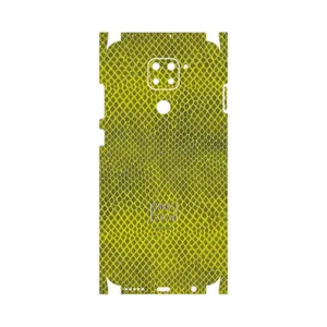 MAHOOT Yellow Snake Skin-FullSkin Cover Sticker for Xiaomi Redmi Note 9