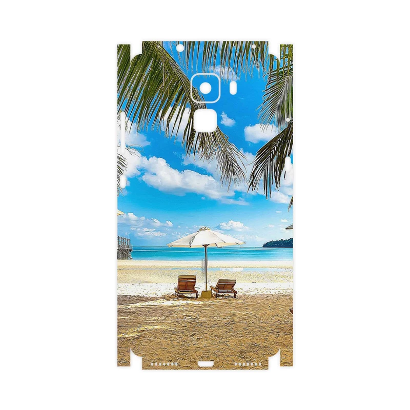 برچسب پوششی ماهوت مدل Beach-FullSkin مناسب برای گوشی موبایل آنر 7
