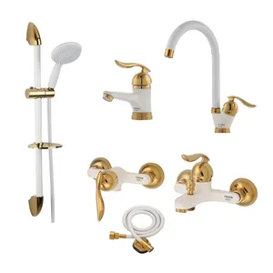  ست شیرآلات ترنم مدل قهرمان تپس پلاس کدST مجموعه 6 عددی 